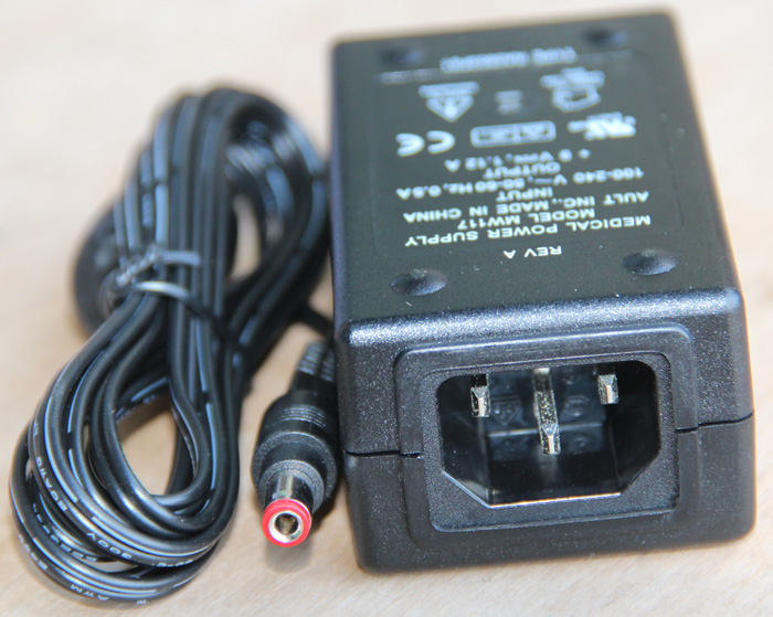 NEW original AULT MW117 9V 1.12A RA0903F01 ac adapter MEDICAL POWER SUPPLY - Click Image to Close